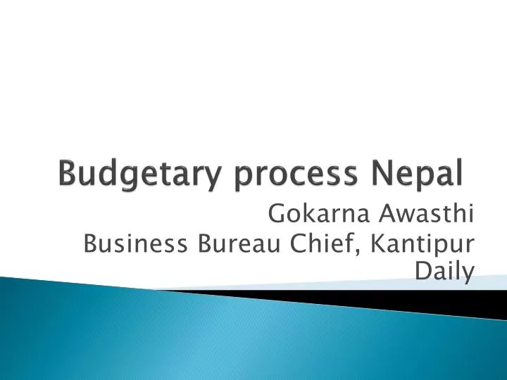 budgetary process nepal
