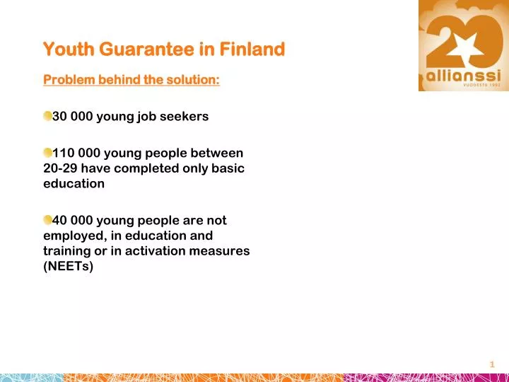 youth guarantee in finland