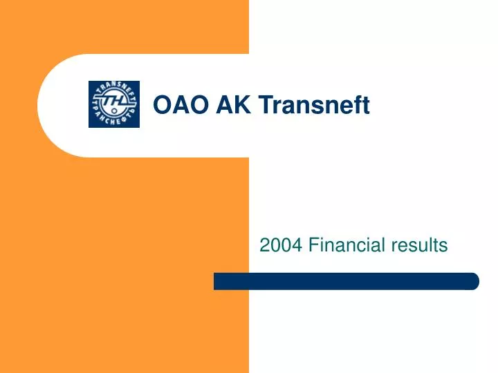 oao ak transneft