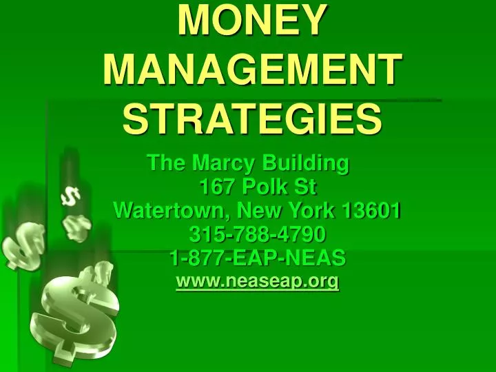 money management strategies