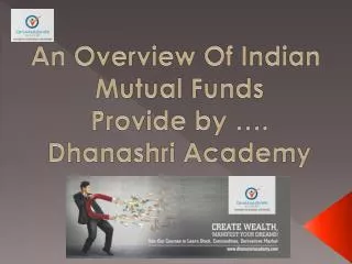 History of Indian Mutual Fund