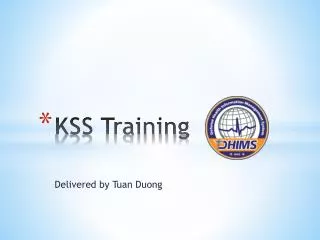 KSS Training