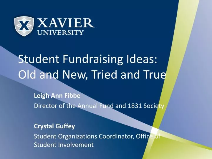 student fundraising ideas old and new tried and true