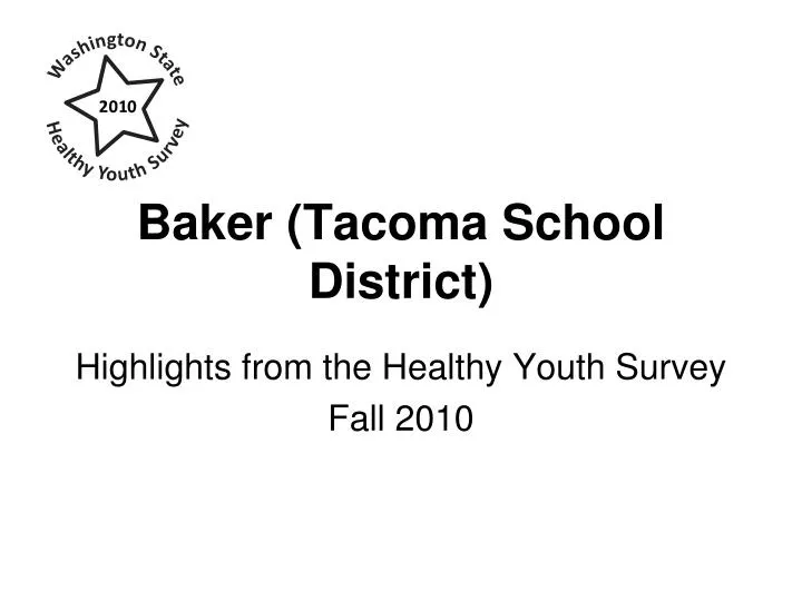 baker tacoma school district
