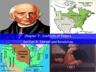 Chapter 7: Conflicts of Empire Section 3: Unrest and Revolution