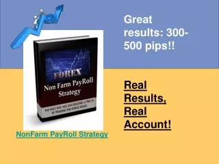 NonFarm PayRoll Strategy Review