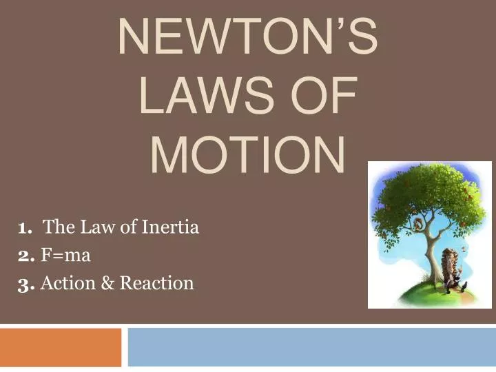 newton s laws of motion