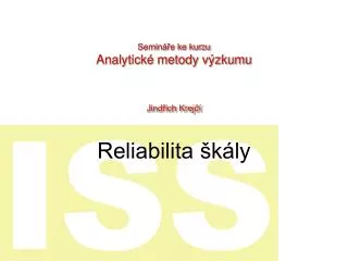 reliabilita k ly