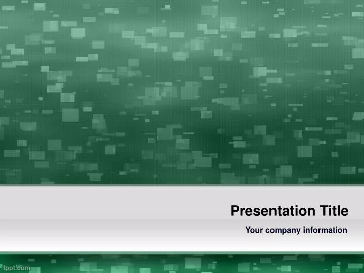 presentation title