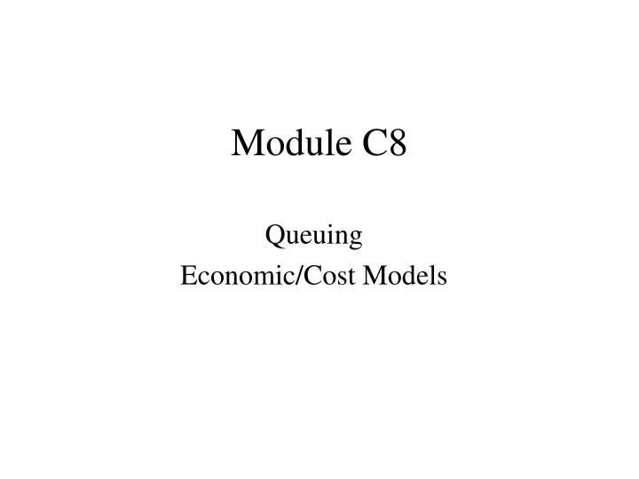 module c8