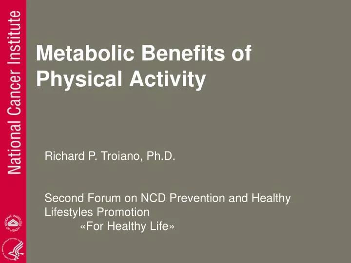 metabolic benefits of physical activity