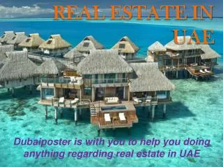 Real Estate in UAE