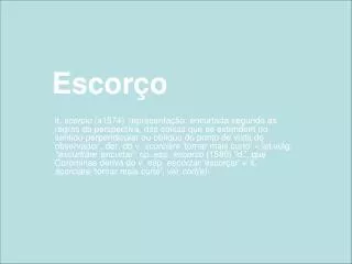 escor o