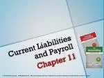 Current Liabilities and Payroll - slide 1
