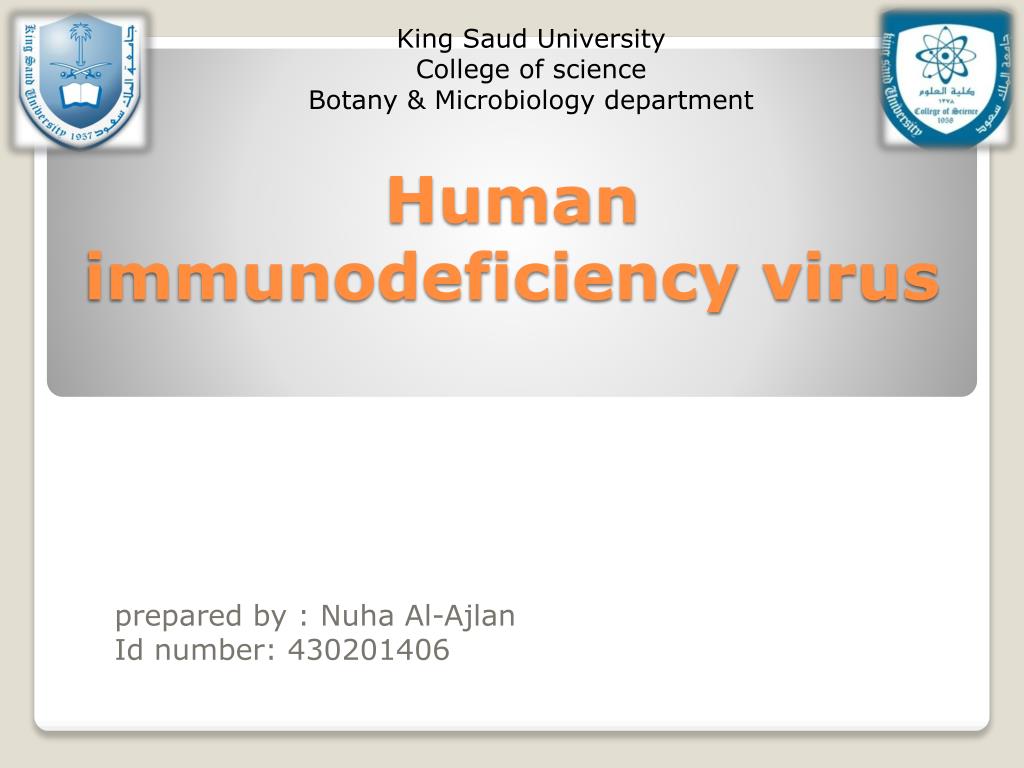 PPT - Human immunodeficiency virus PowerPoint Presentation, free ...