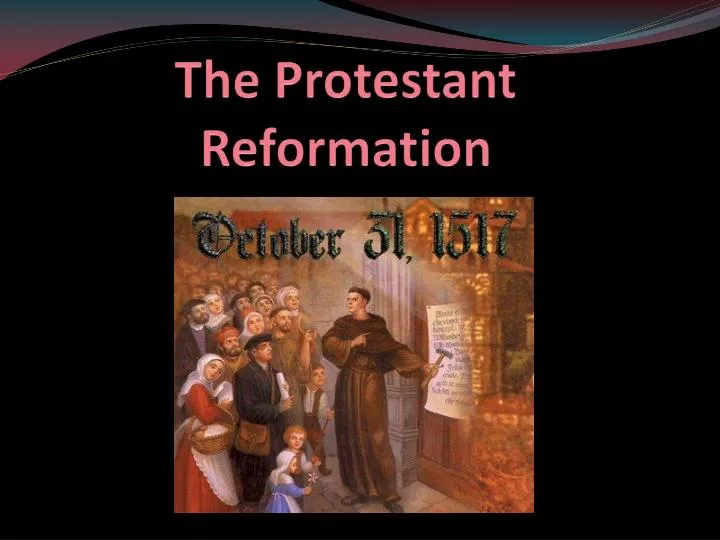 the protestant reformation