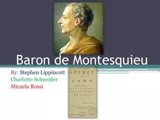 Baron de Montesquieu