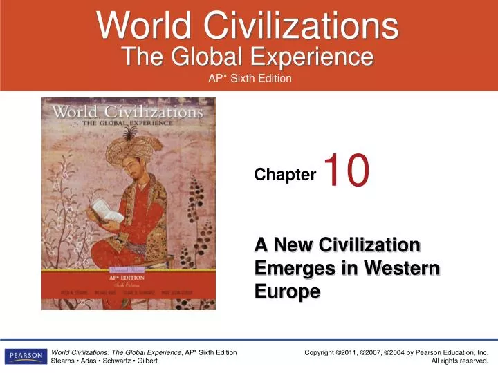 a new civilization emerges in western europe