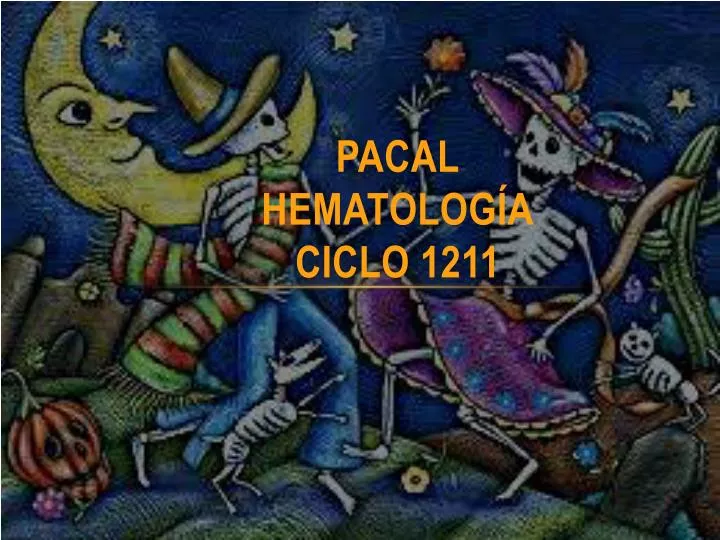 pacal hematolog a ciclo 1211