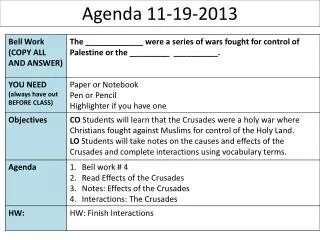 Agenda 11-19-2013