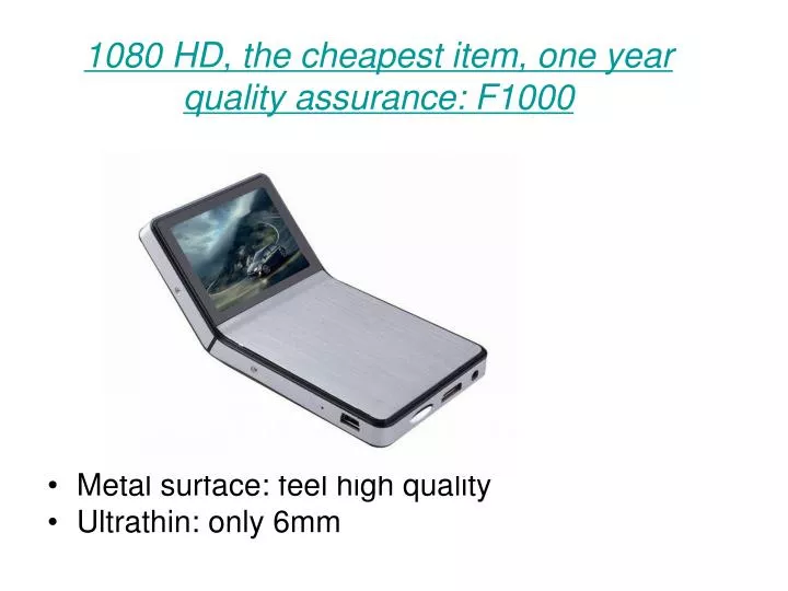 1080 hd the cheapest item one year quality assurance f1000