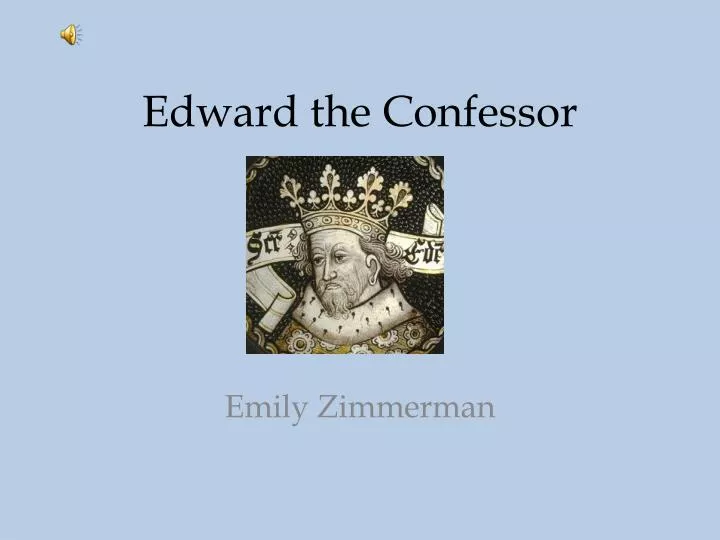 edward the confessor