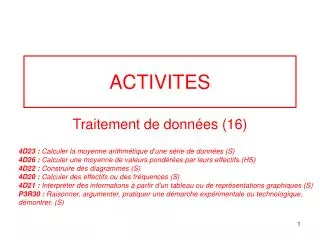 activites