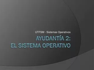 utfsm sistemas operativos