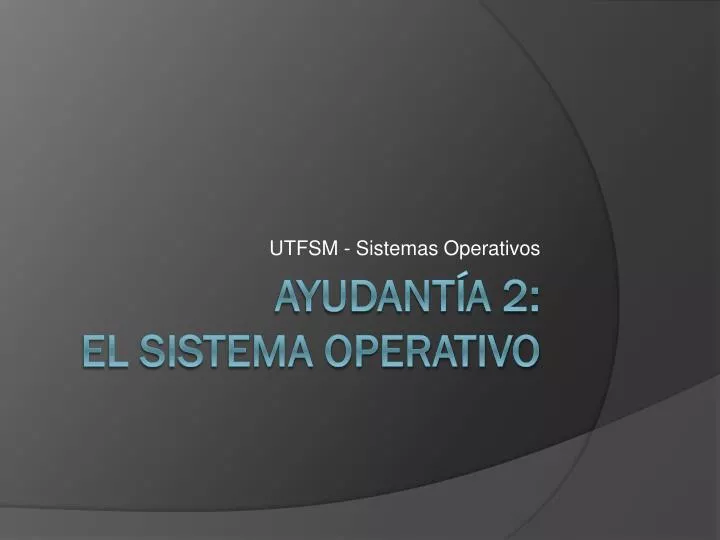 utfsm sistemas operativos