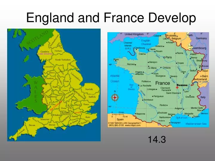 england and france develop