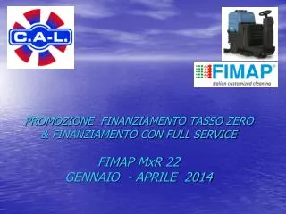 promozione finanziamento tasso zero finanziamento con full service fimap mxr 22 gennaio aprile 2014