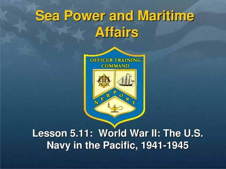 sea power and maritime affairs
