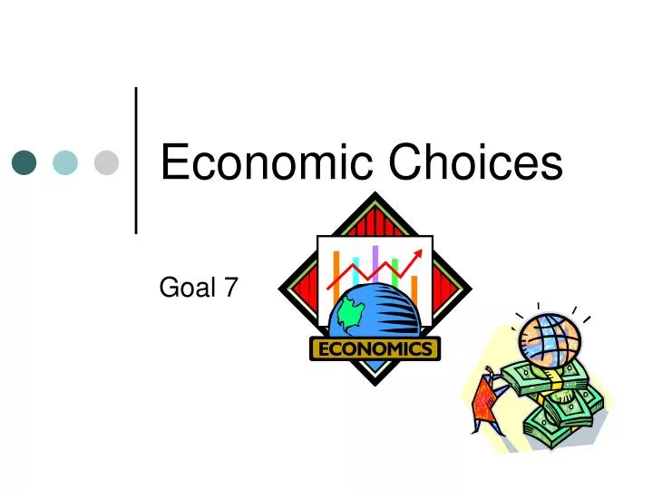 economic choices