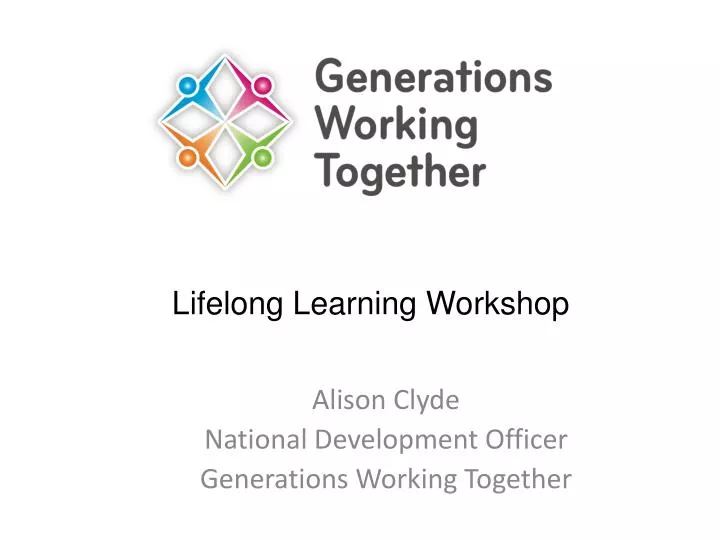 alison clyde national development officer generations working together