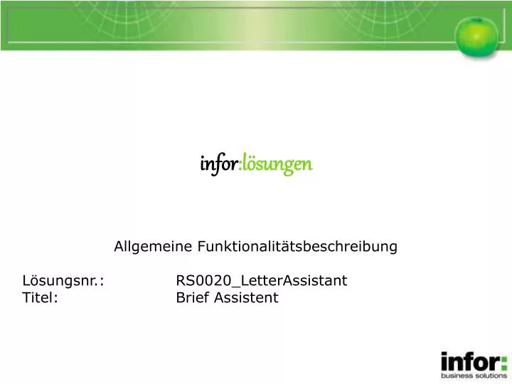 brief assistent