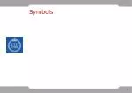 Symbols - slide 1