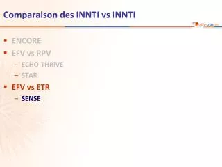 comparaison des innti vs innti