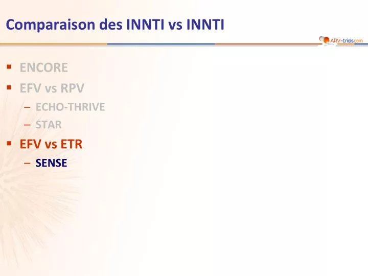 comparaison des innti vs innti