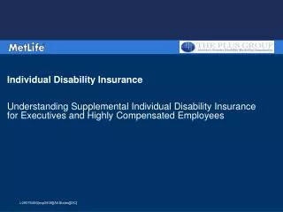 Individual Disability Insurance