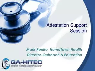 Attestation Support Session