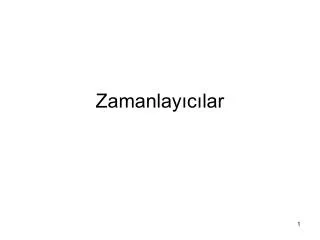 zamanlay c lar