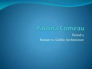 Paulina Comeau
