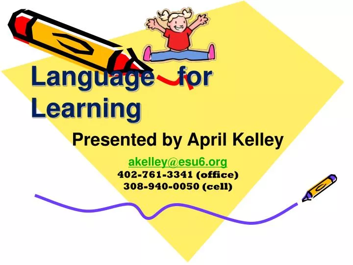 language for learning