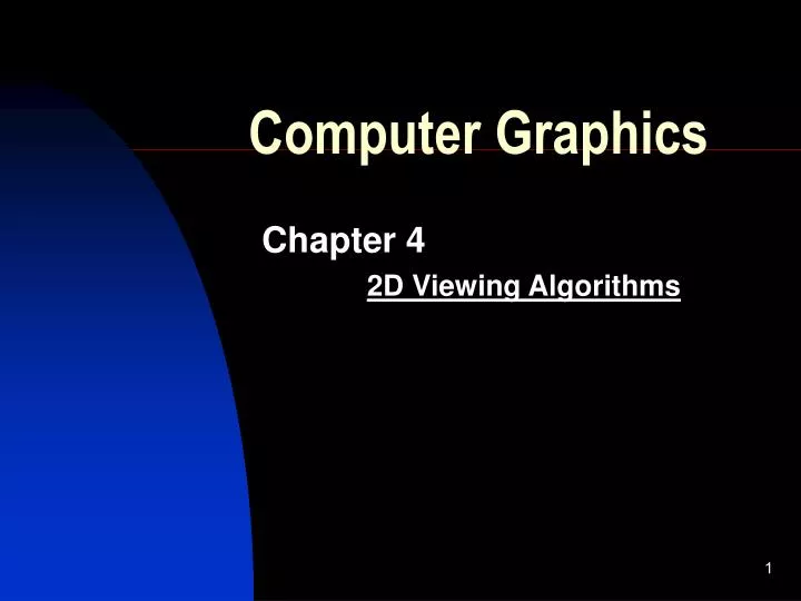 computer graphics