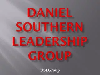 Daniel Southern Leadership Group