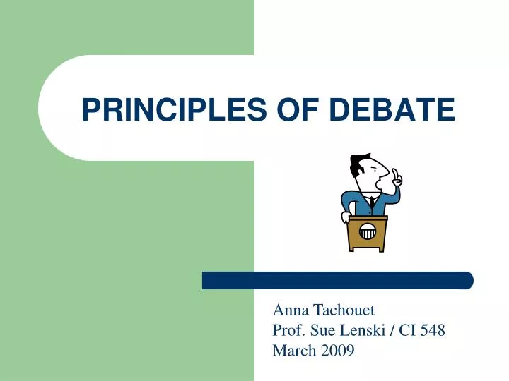 principles of debate