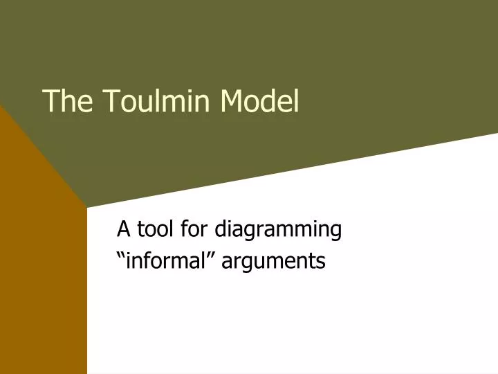 the toulmin model