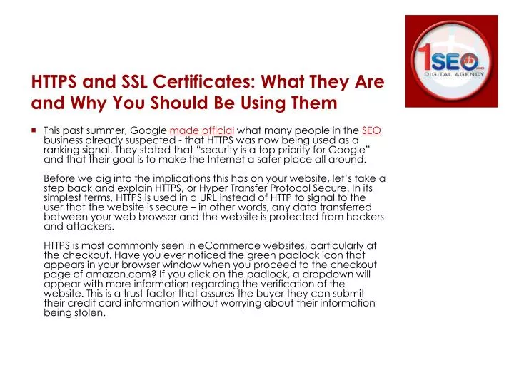 https and ssl certificates what they are and why you should be using them