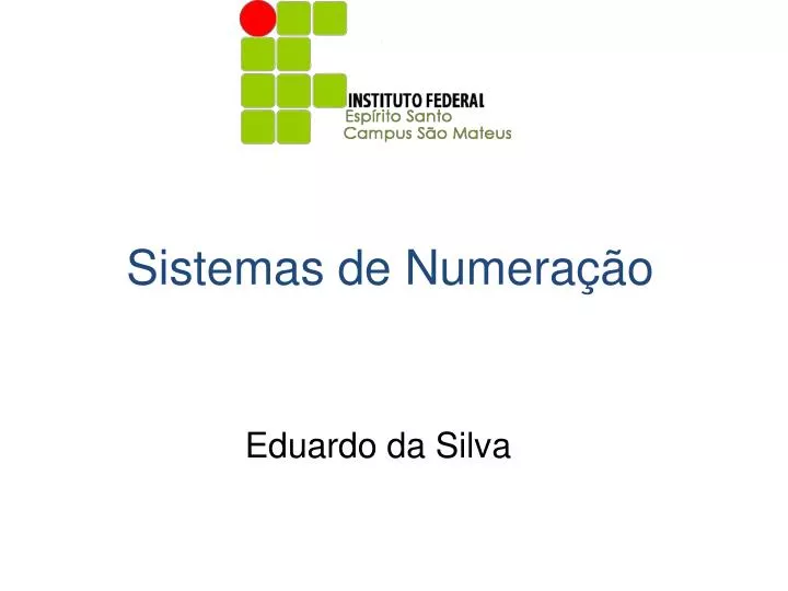 PPT - Sistemas De Numeração PowerPoint Presentation, Free Download - ID ...