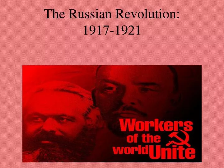 the russian revolution 1917 1921